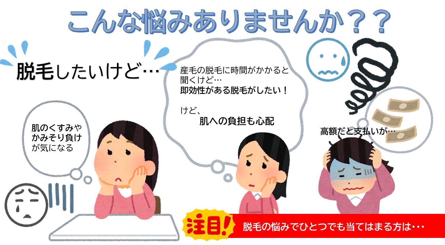 トリプルワックス(xxx脱毛)